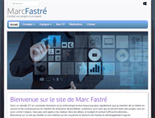 Tablet Screenshot of marc-fastre.be